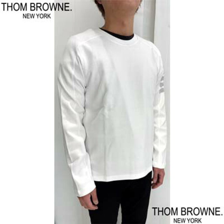 楽天市場】トムブラウン THOM BROWNE ロンT メンズ ロングTシャツ 長袖 