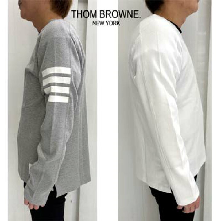 楽天市場】トムブラウン THOM BROWNE ロンT メンズ ロングTシャツ 長袖 