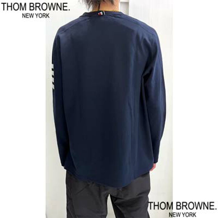 楽天市場】トムブラウン THOM BROWNE ロンT メンズ ロングTシャツ 長袖 