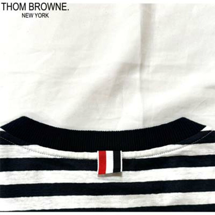 楽天市場】トムブラウン THOM BROWNE Tシャツ メンズ 半袖 サイド裾 