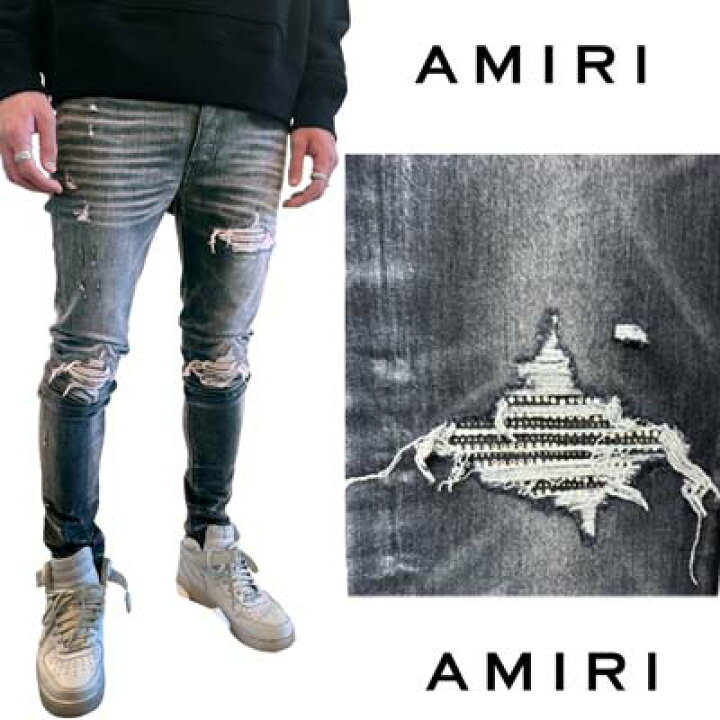 楽天市場】アミリ AMIRI パンツ ジーンズ デニム ボトムス CRYSTAL MX1  