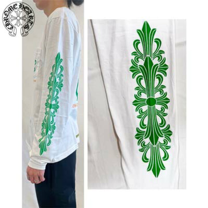 楽天市場】クロムハーツ CHROMEHEARTS ロンT ロングTシャツ メンズ 胸 