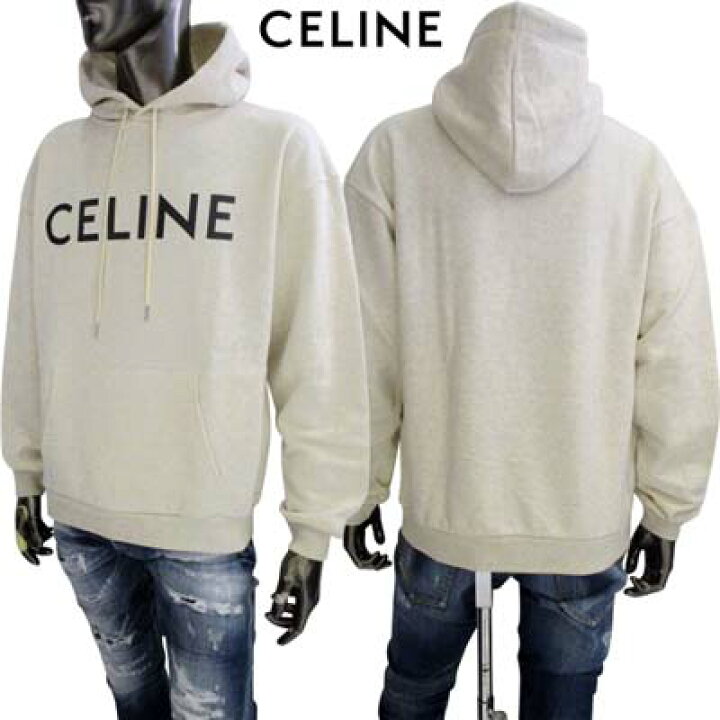 楽天市場】セリーヌ CELINE パーカー メンズ フーディ スウェット  
