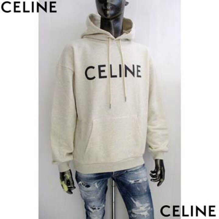 楽天市場】セリーヌ CELINE パーカー メンズ フーディ スウェット 