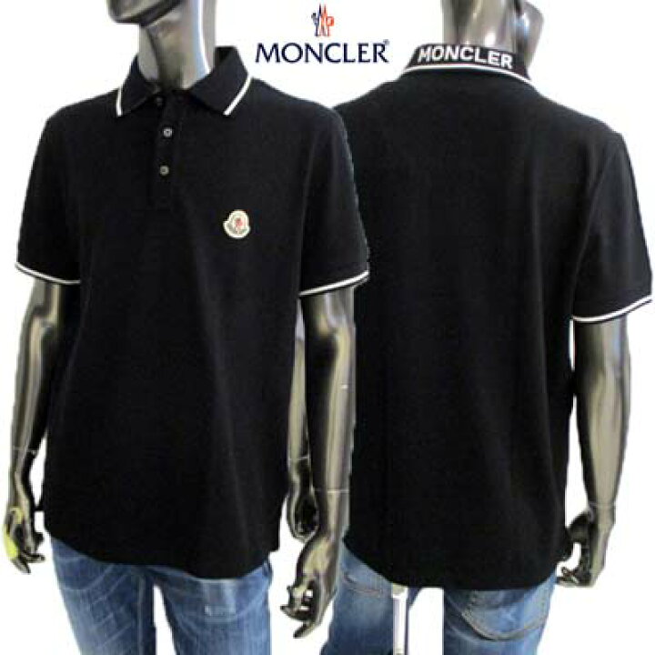楽天市場】モンクレール MONCLER ポロシャツ メンズ 半袖 チェスト部分 