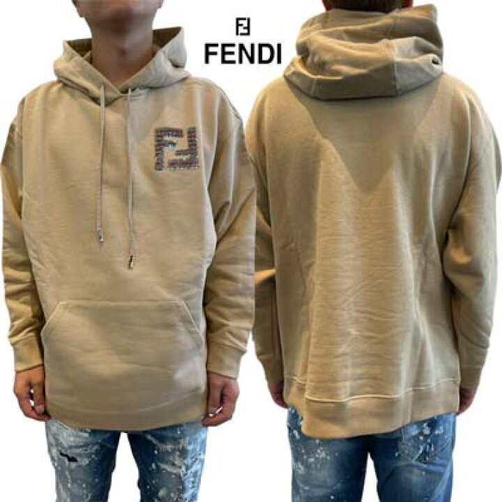 楽天市場】フェンディ FENDI パーカー フーディ メンズ 