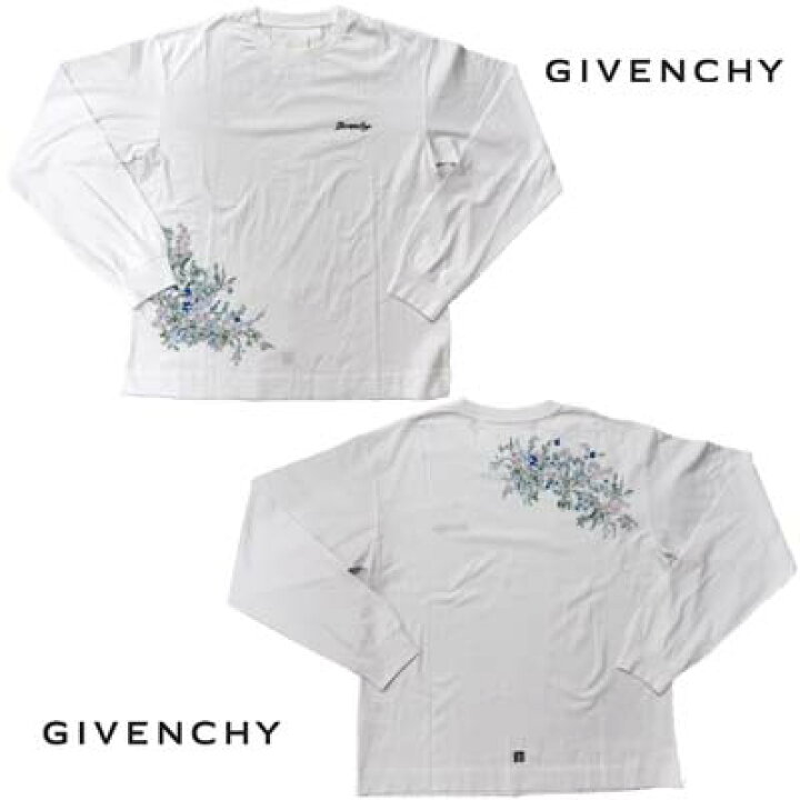 楽天市場】ジバンシー GIVENCHY ロンT ロングTシャツ メンズ 長袖 ロゴ 