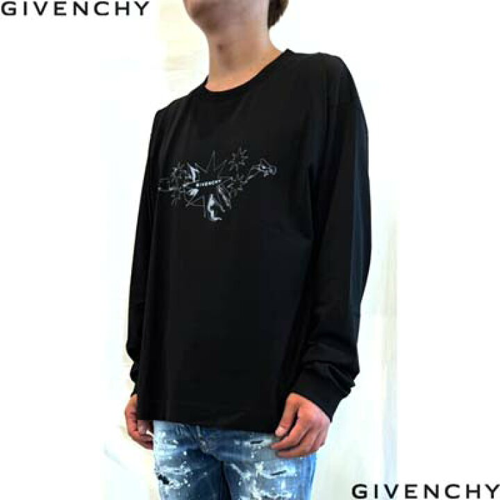 楽天市場】ジバンシー GIVENCHY ロンT ロングTシャツ メンズ 長袖 