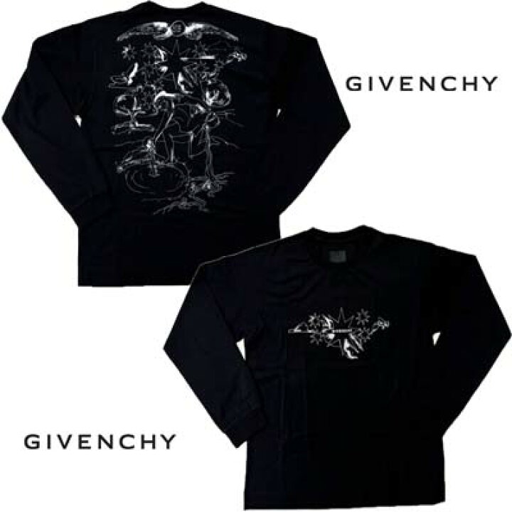 楽天市場】ジバンシー GIVENCHY ロンT ロングTシャツ メンズ 長袖  