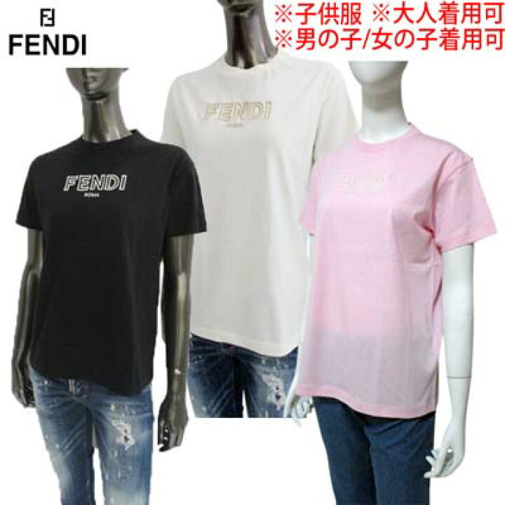 楽天市場】フェンディ FENDI 半袖Tシャツ キッズ 子供服 トップス 大人 