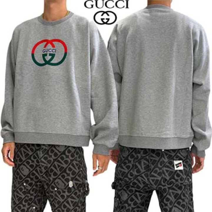 楽天市場】グッチ GUCCI トレーナー スウェット メンズ トップス  