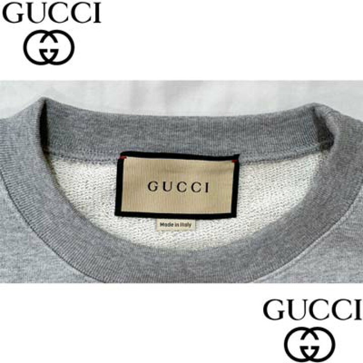 楽天市場】グッチ GUCCI トレーナー スウェット メンズ トップス  