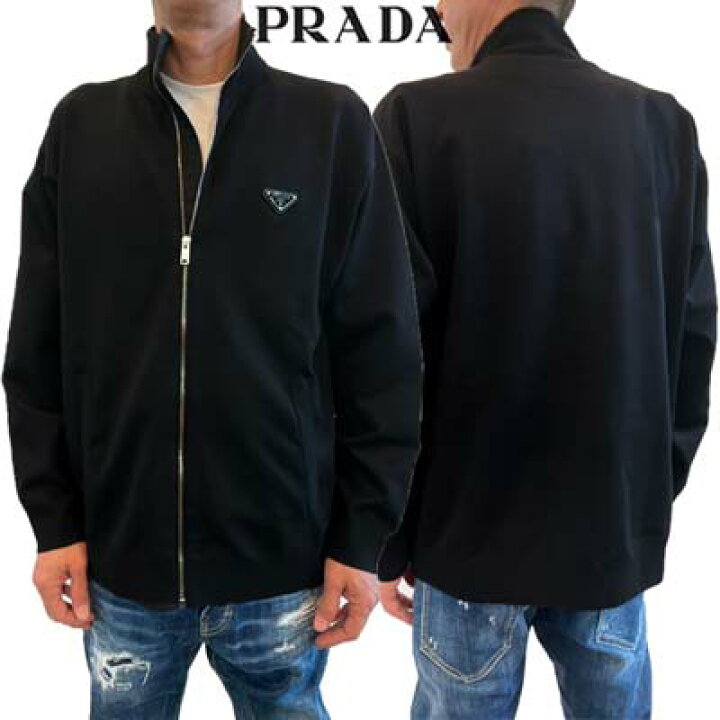 楽天市場】プラダ PRADA カーディガン ジャケット ニット メンズ  