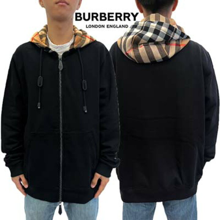 楽天市場】BURBERRY バーバリー パーカー メンズ フーディ スウェット 