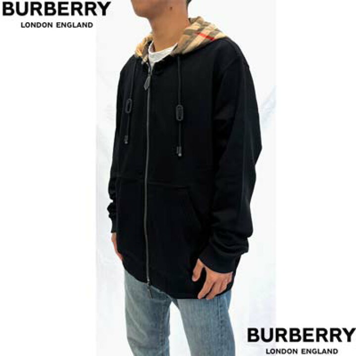 楽天市場】BURBERRY バーバリー パーカー メンズ フーディ スウェット 