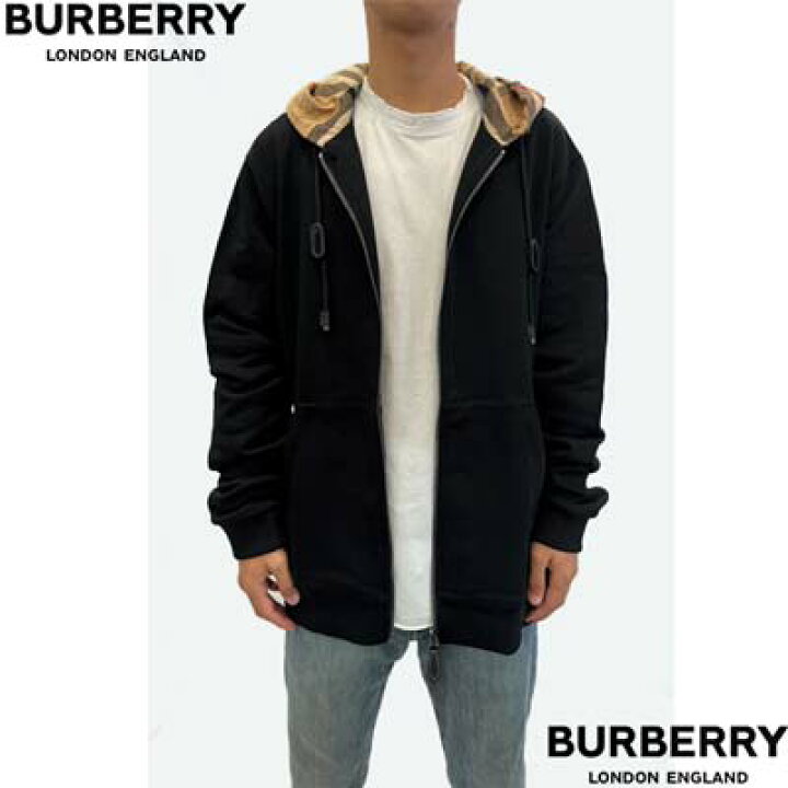 楽天市場】BURBERRY バーバリー パーカー メンズ フーディ スウェット 
