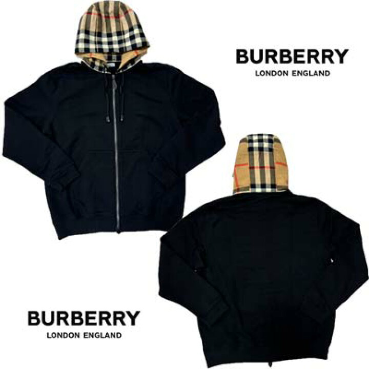 楽天市場】BURBERRY バーバリー パーカー メンズ フーディ スウェット 