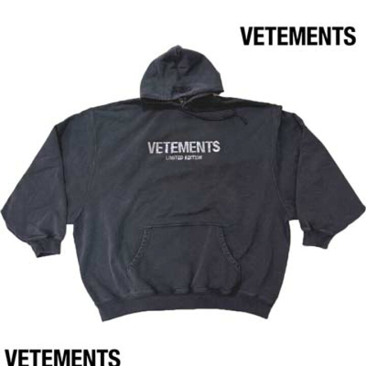 楽天市場】VETEMENTS ヴェトモン パーカー フーディ スウェット ユニ 
