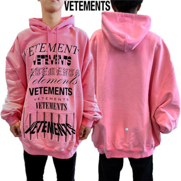 楽天市場】VETEMENTS ヴェトモン パーカー フーディ メンズ スウェット 