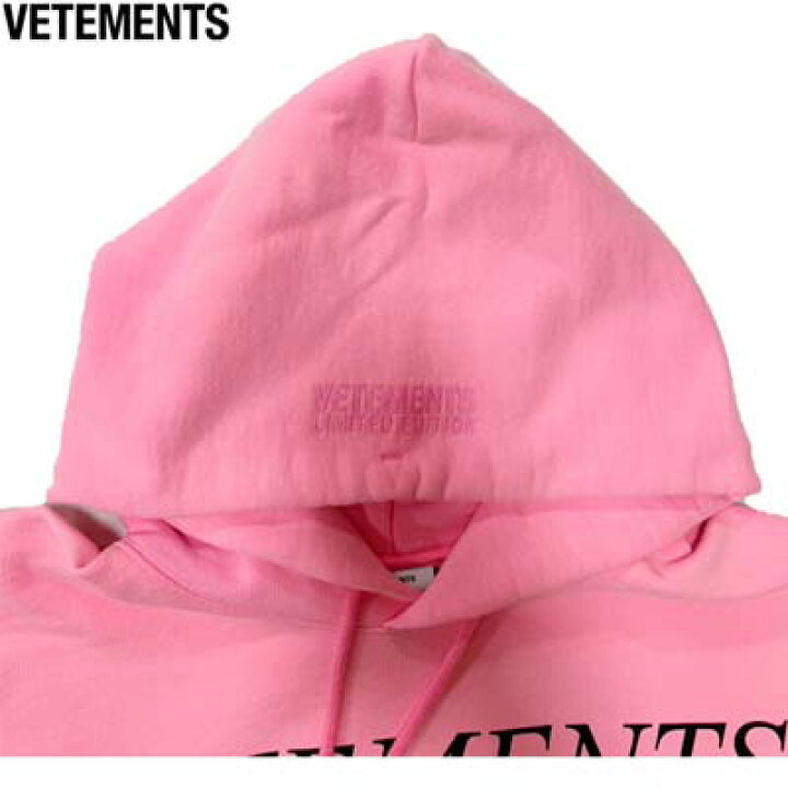 楽天市場】VETEMENTS ヴェトモン パーカー フーディ メンズ スウェット  