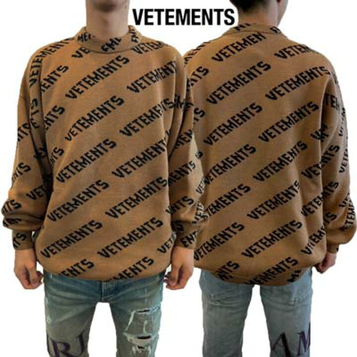 楽天市場】VETEMENTS ヴェトモン セーター ニット メンズ トップス 