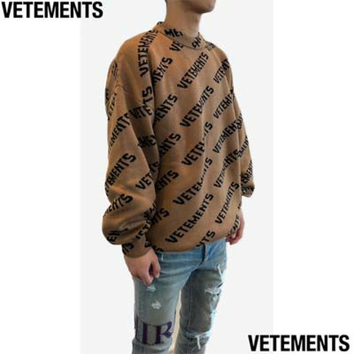 楽天市場】VETEMENTS ヴェトモン セーター ニット メンズ トップス 