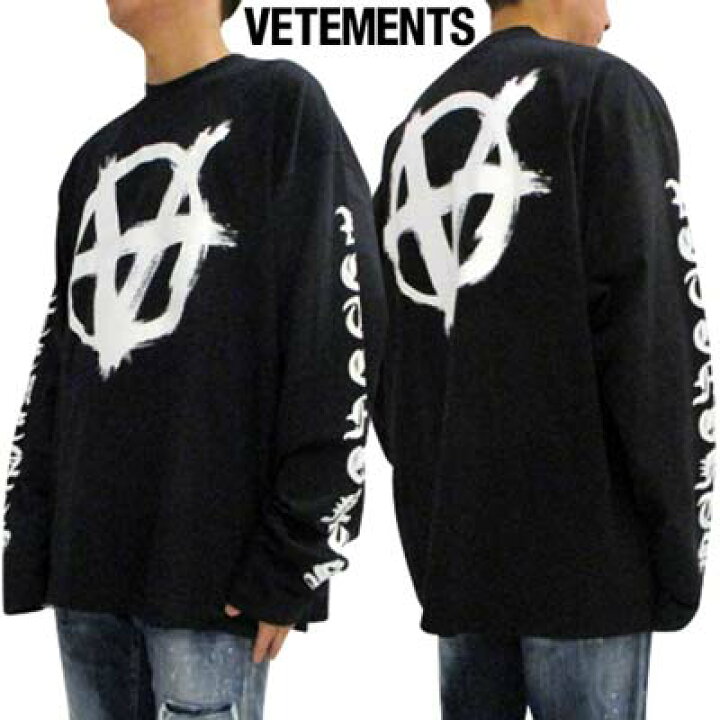 楽天市場】VETEMENTS ヴェトモン ロンT ロングTシャツ 長袖 ユニ  