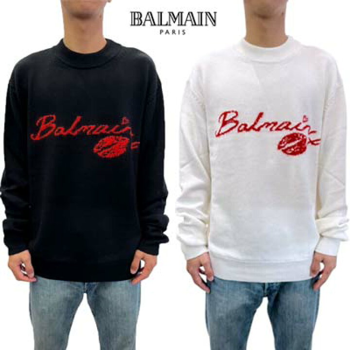 楽天市場】BALMAIN バルマン セーター ニット メンズ トップス 2色展開 