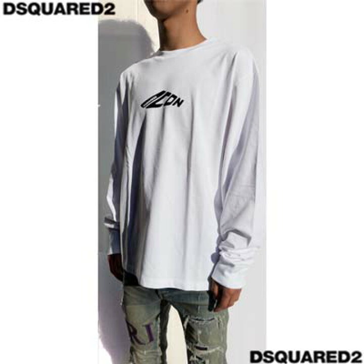 楽天市場】DSQUARED2 ディースクエアード ロンT ロングTシャツ メンズ 
