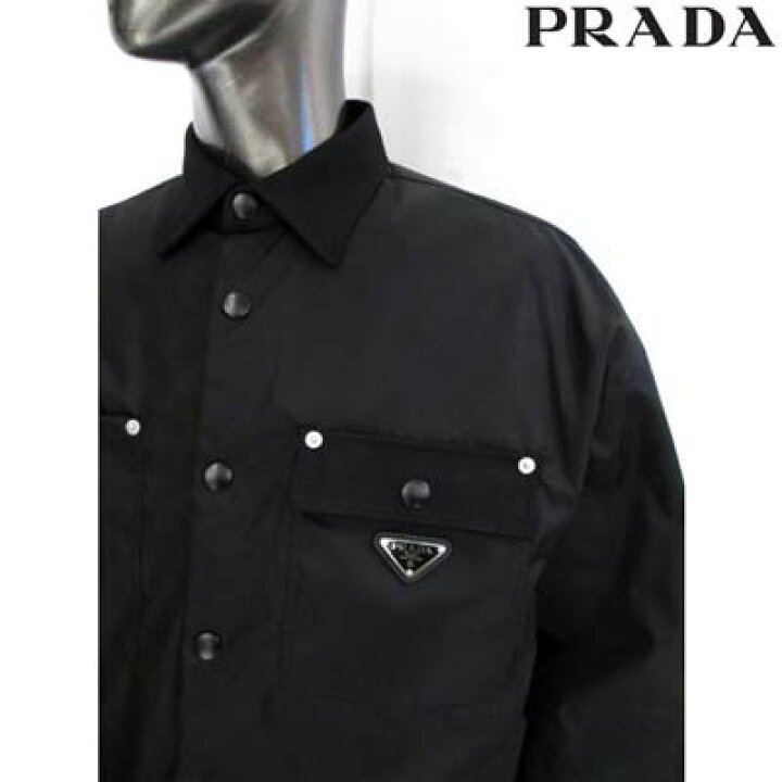 楽天市場】PRADA プラダ シャツ 長袖 メンズ トップス チェスト  