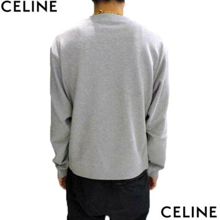 楽天市場】CELINE セリーヌ トレーナー スウェット メンズ 2色展開 