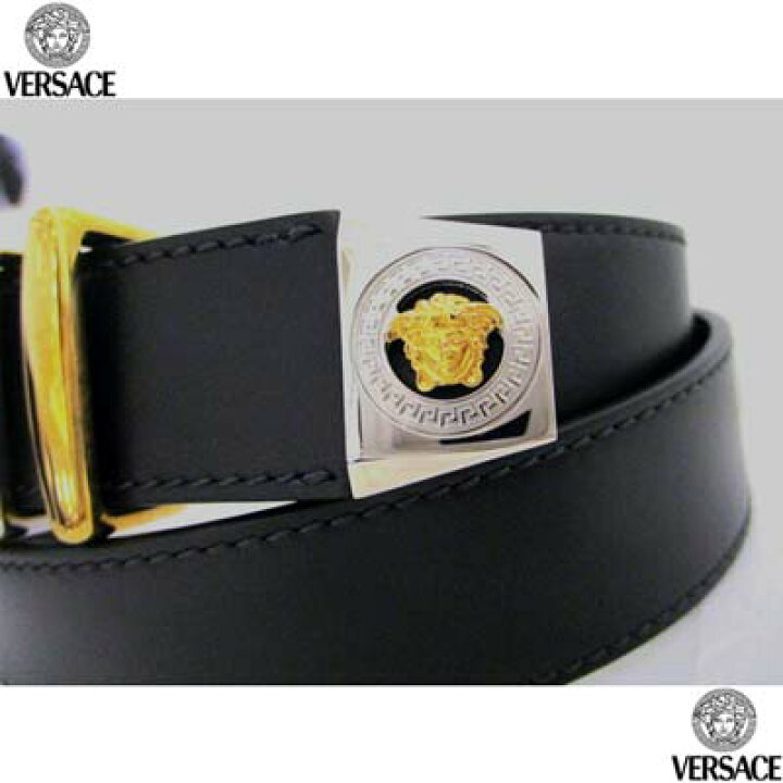 楽天市場】ヴェルサーチ VERSACE ベルト メンズ 小物 グッズ 剣先金具 