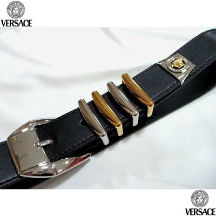 楽天市場】ヴェルサーチ VERSACE ベルト メンズ 小物 グッズ 剣先金具 