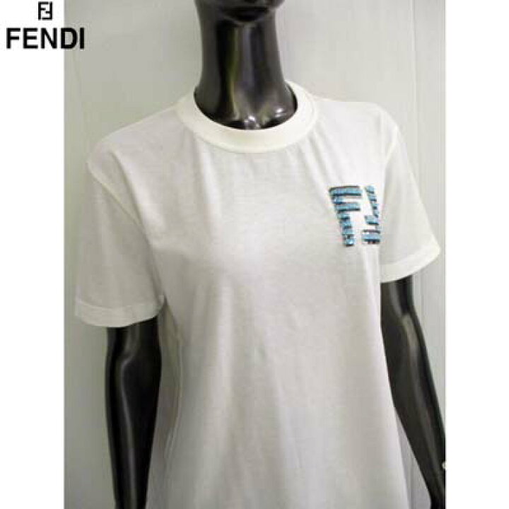 楽天市場】フェンディ FENDI Tシャツ レディース 半袖 トップス ロゴT  