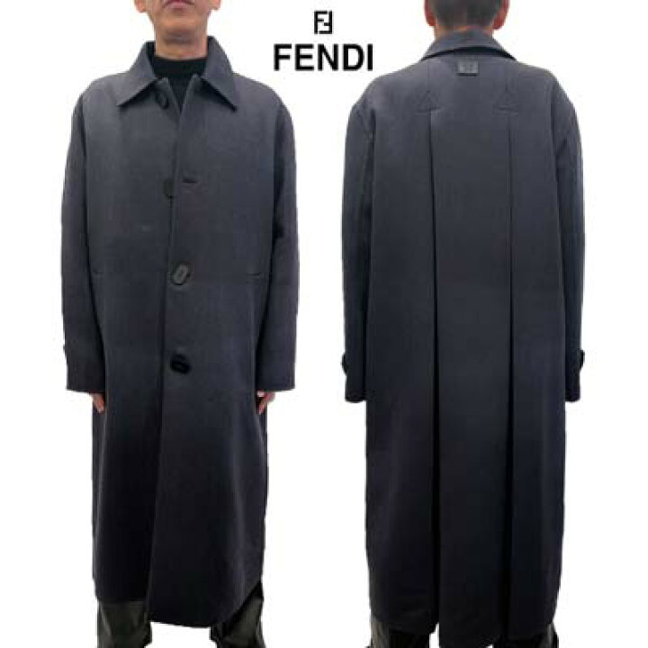楽天市場】フェンディ FENDI コート メンズ ロングジャケット アウター 