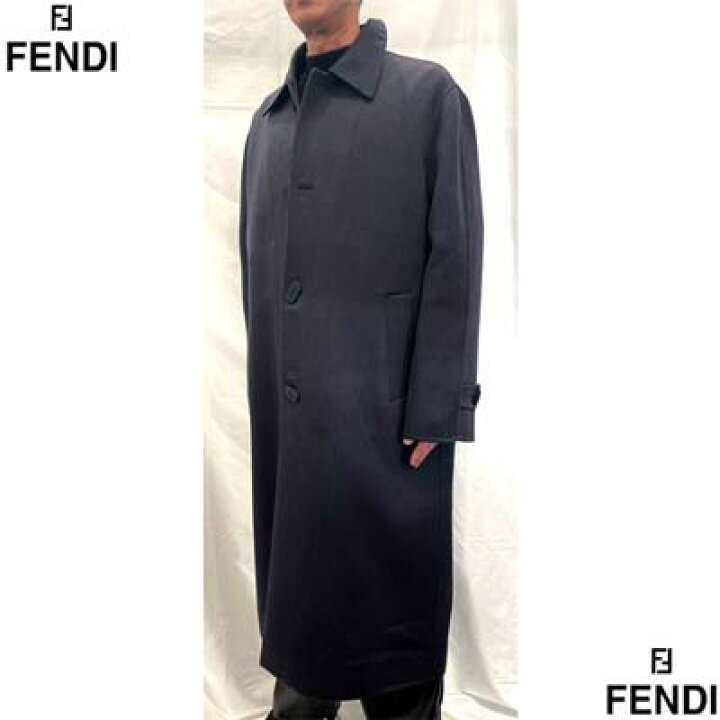 楽天市場】フェンディ FENDI コート メンズ ロングジャケット アウター 