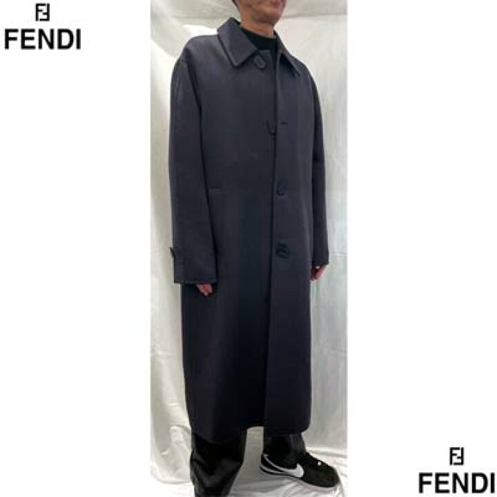 楽天市場】フェンディ FENDI コート メンズ ロングジャケット アウター