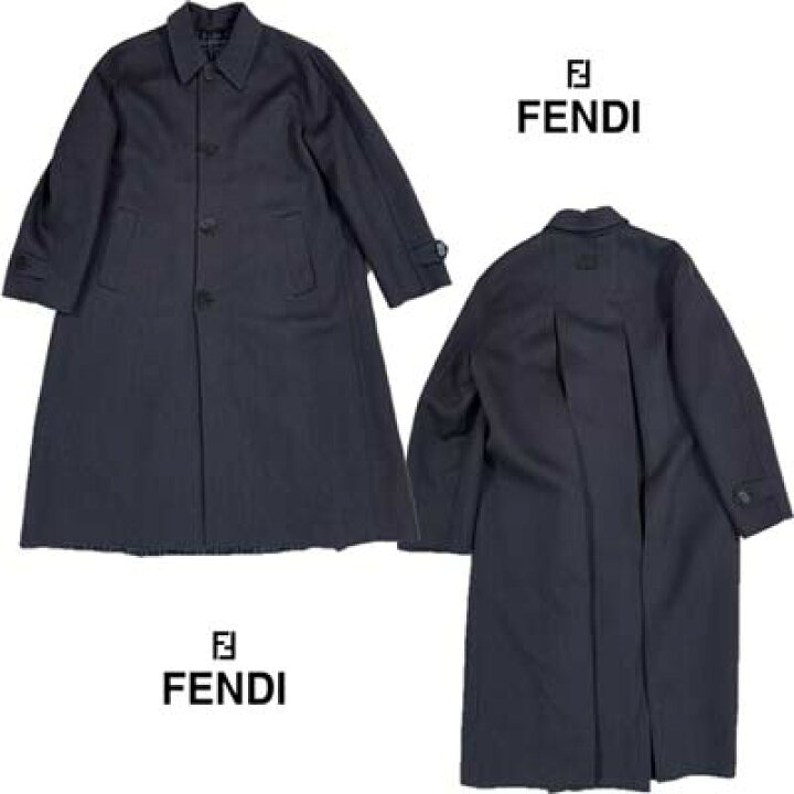 楽天市場】フェンディ FENDI コート メンズ ロングジャケット アウター 