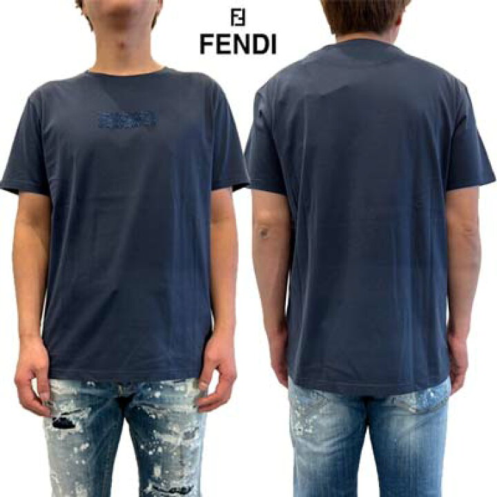 楽天市場】フェンディ FENDI Tシャツ メンズ 半袖 トップス ロゴT 
