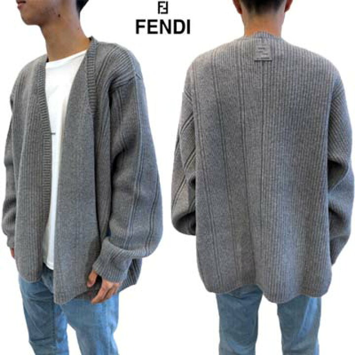 楽天市場】FENDI フェンディ カーディガン メンズ ニット トップス 