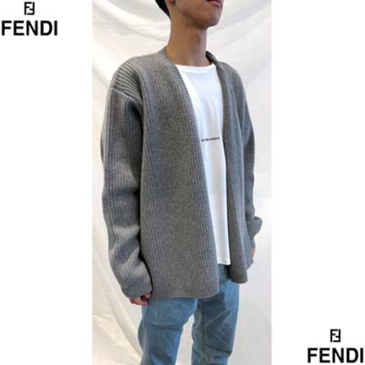 楽天市場】FENDI フェンディ カーディガン メンズ ニット トップス 
