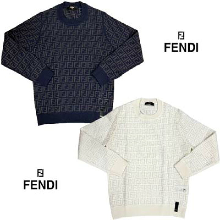 楽天市場】フェンディ FENDI セーター ニット メンズ トップス 2色展開 