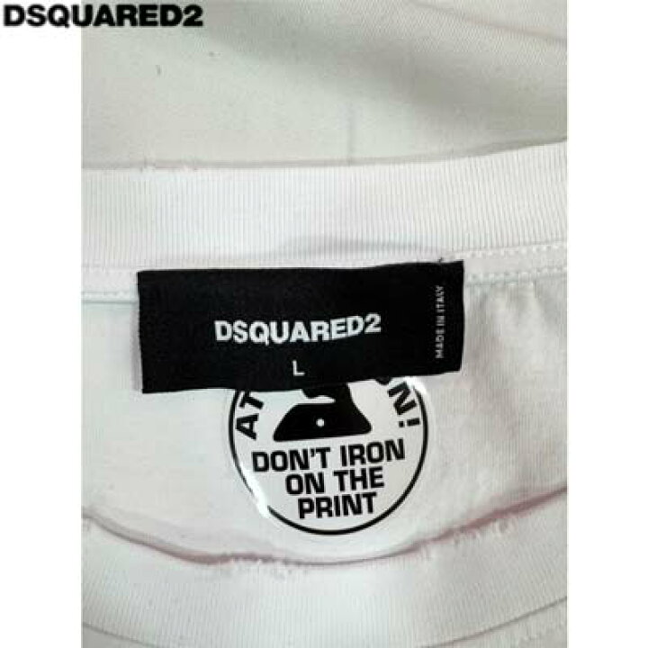 楽天市場】DSQUARED2 ディースクエアード ロンT 長袖Tシャツ メンズ 