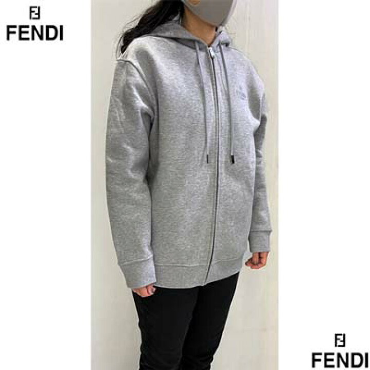 楽天市場】FENDI フェンディ パーカー フーディ レディース スウェット 
