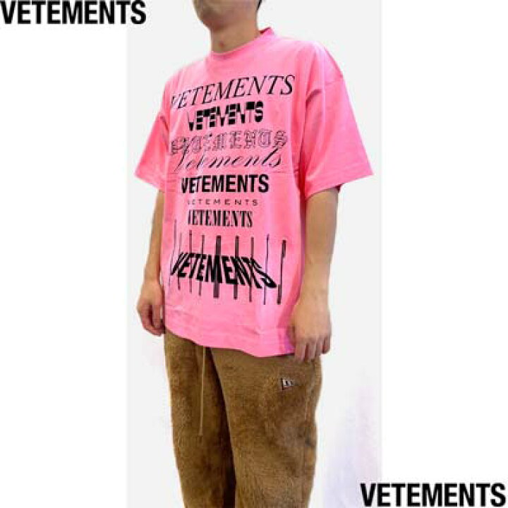 楽天市場】VETEMENTS ヴェトモン Tシャツ メンズ 半袖 ユニセックス 