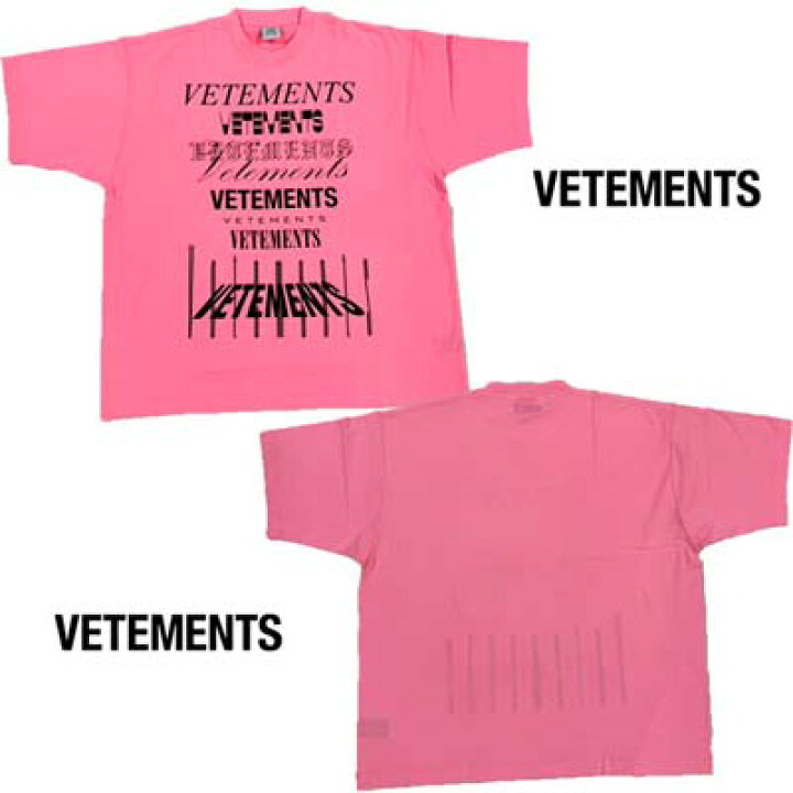 楽天市場】VETEMENTS ヴェトモン Tシャツ メンズ 半袖 ユニセックス 