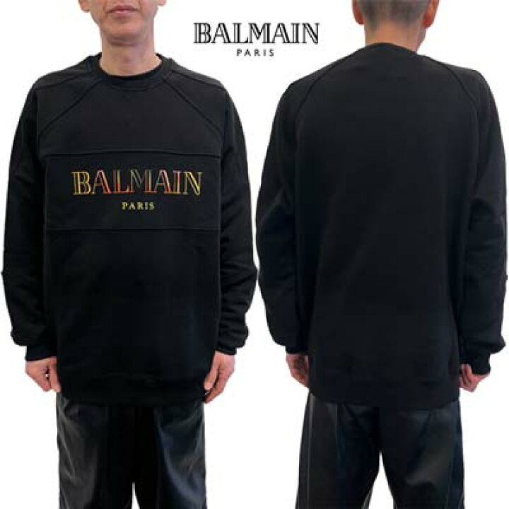 楽天市場】BALMAIN バルマン トレーナー メンズ スウェット トップス 