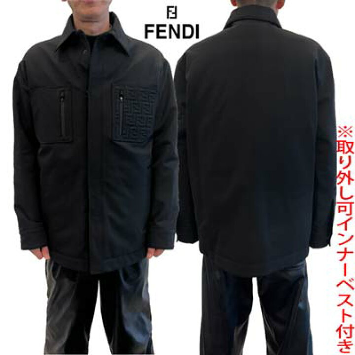 楽天市場】FENDI フェンディ ジャケット メンズ ブルゾン アウター  