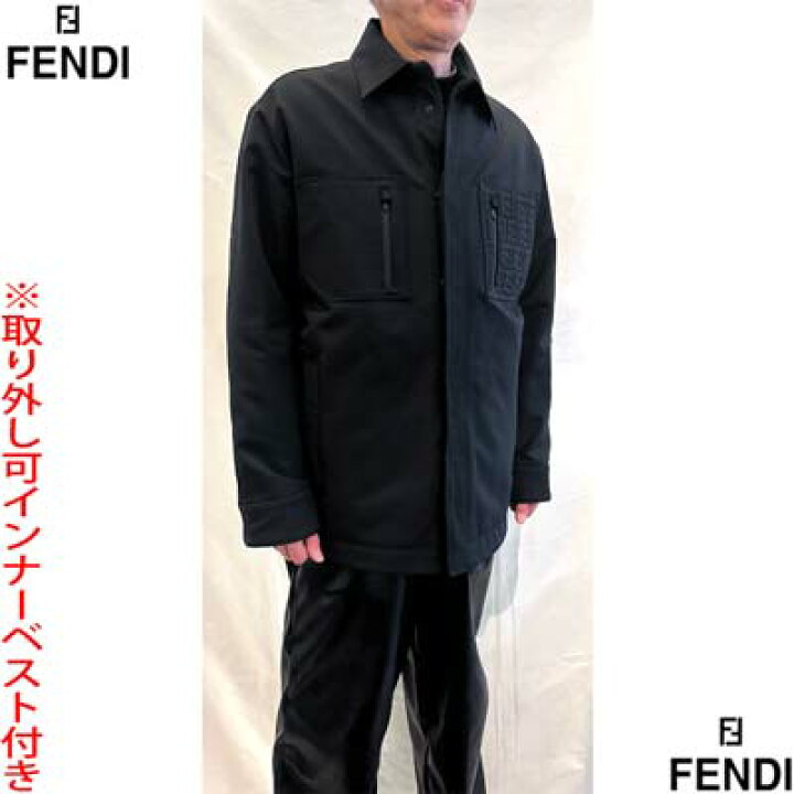 楽天市場】FENDI フェンディ ジャケット メンズ ブルゾン アウター 
