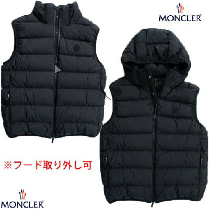 楽天市場】MONCLER モンクレール ダウンベスト メンズ アウター 